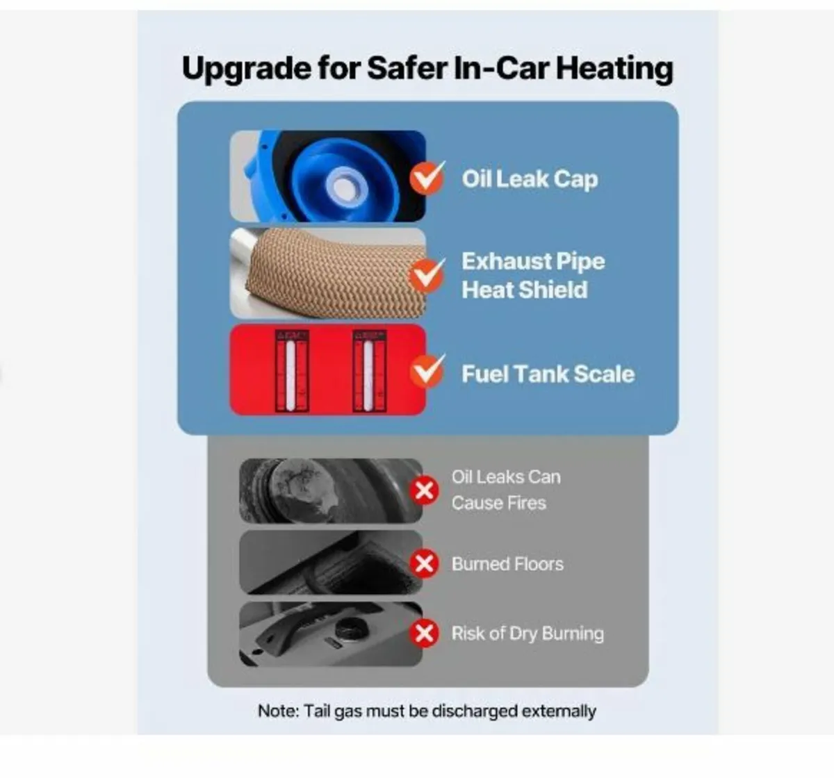 Diesel Air Heater, 12-24V 8KW, Fast Heating Diese - Image 4