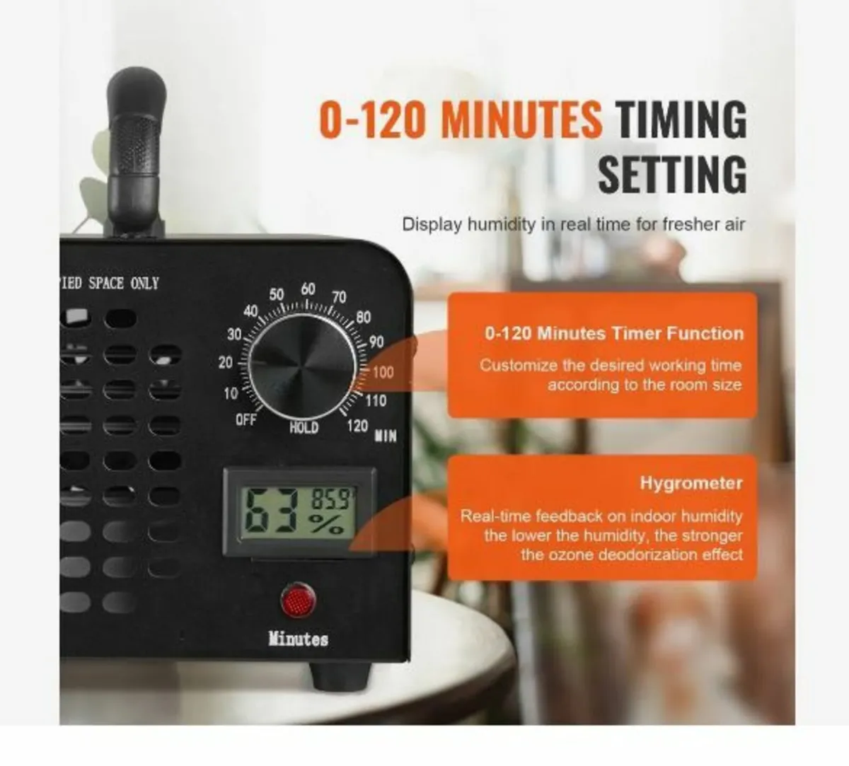 Ozone Generator 36000mg/h Ozone Machine - Image 3