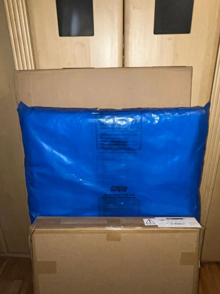 Atlas 2 Piece Cotbed Range w/ Dresser Changer - Grey Wash - Image 2