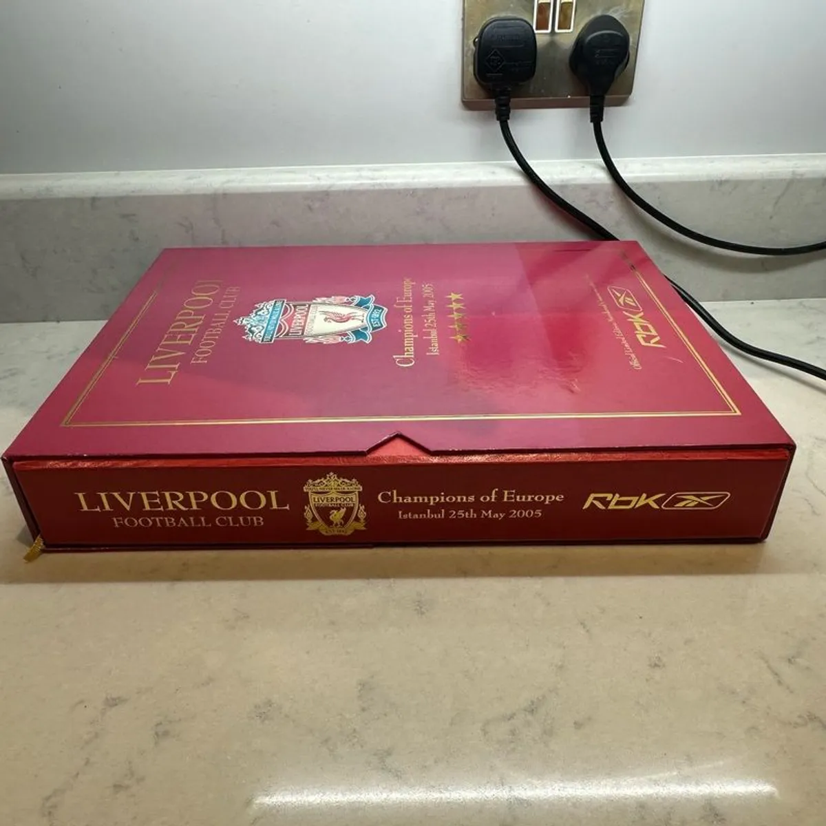 Liverpool FC 2005 Istanbul Ltd Edition Champions League Final Shirt RARE - Image 4