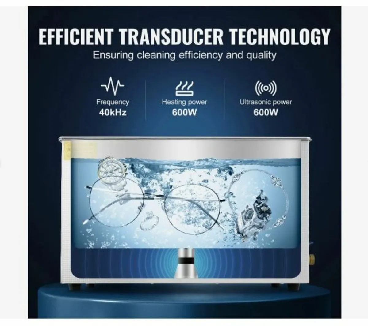 Professional Ultrasonic Cleaner, 30 L Ultrasonic - Image 4