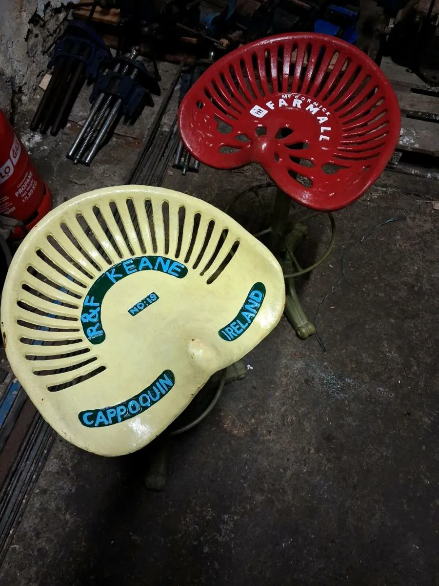 Tractor Seat Stools - Image 1