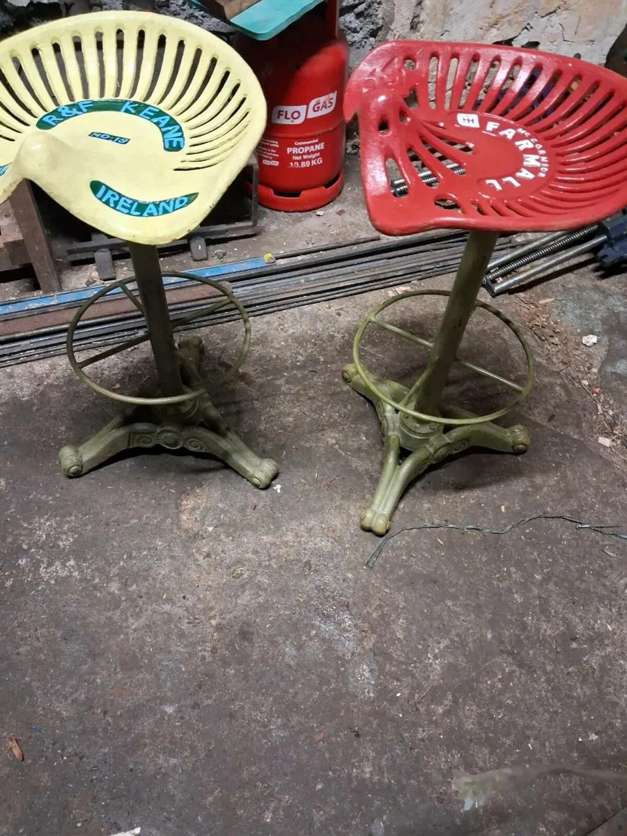 Tractor Seat Stools - Image 2