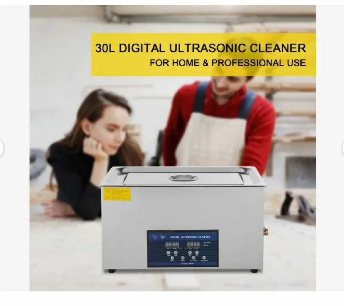 30L Ultrasonic Cleaner Dual Frequency Ultrasonic - Image 2