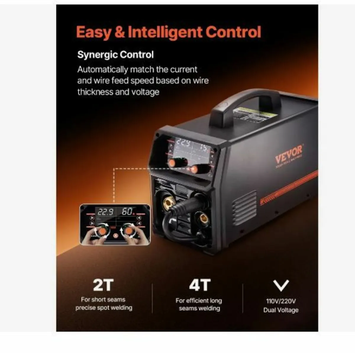 Pro MIG Welder, 250Amp Pluse Mig Welding Machine - Image 2