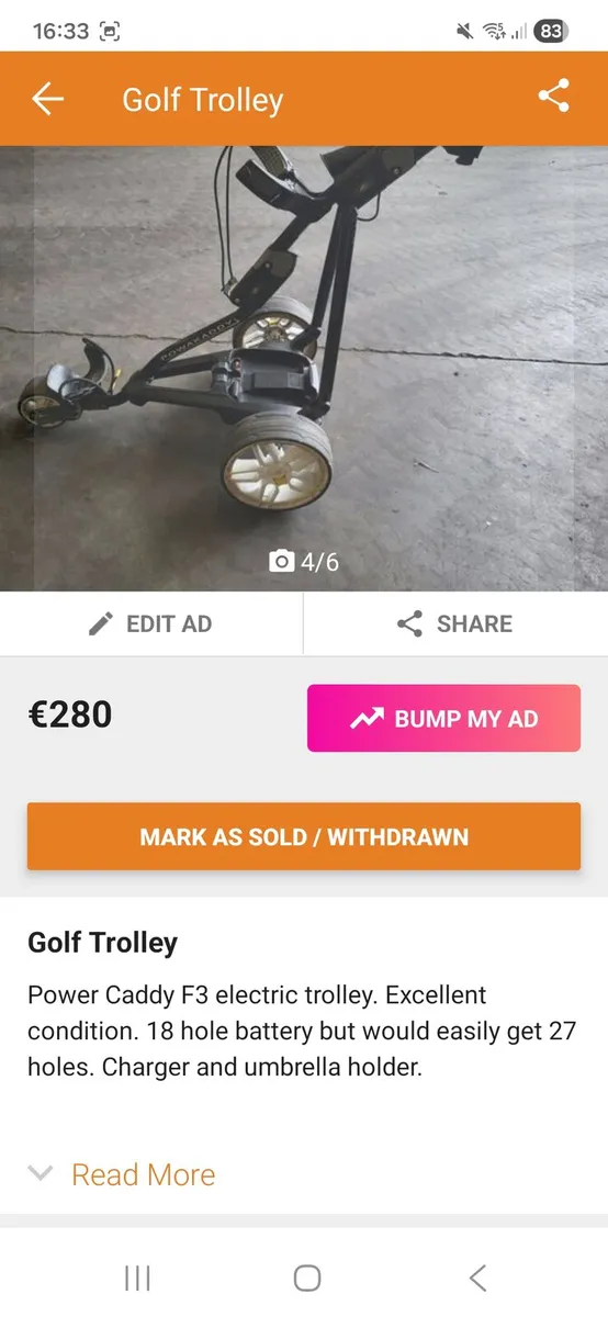 Golf Trolley - Image 4