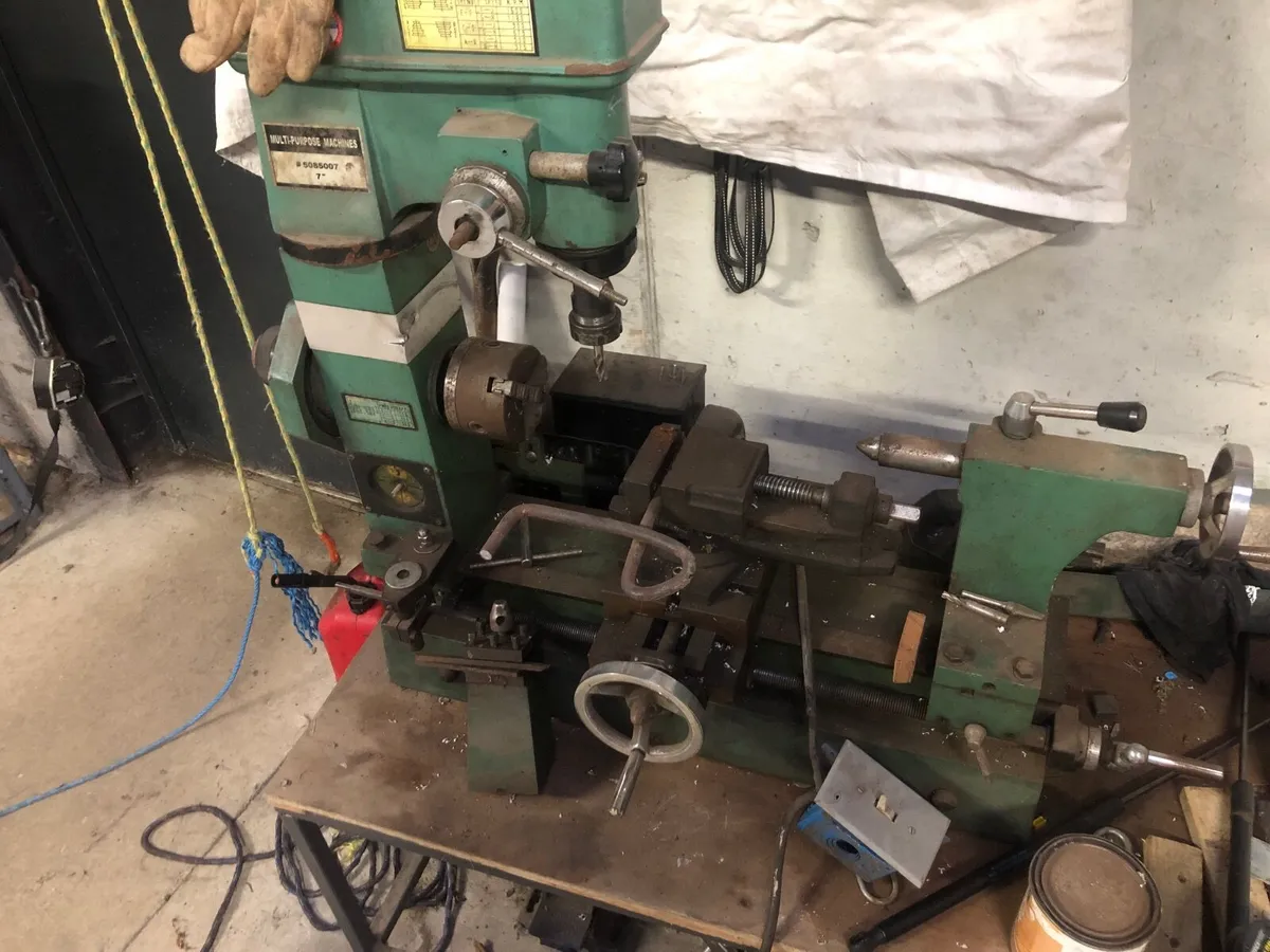 Lathe milling machine combo - Image 4