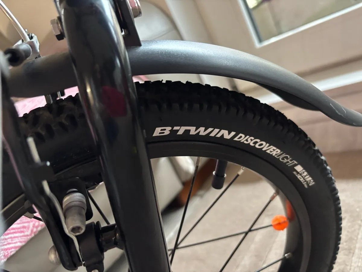 BTWIN Decathlon Red Kids bike 16” - Image 2