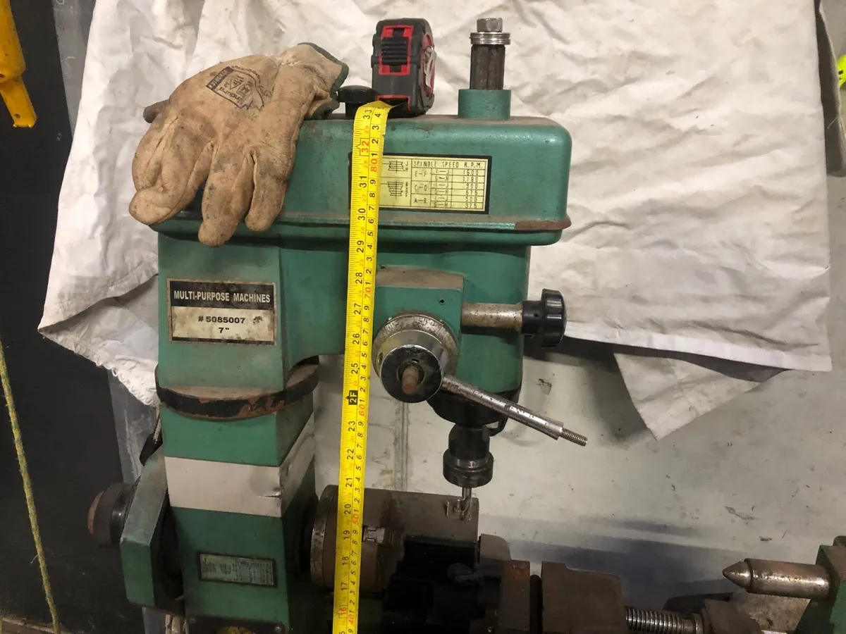 Lathe milling machine combo - Image 2