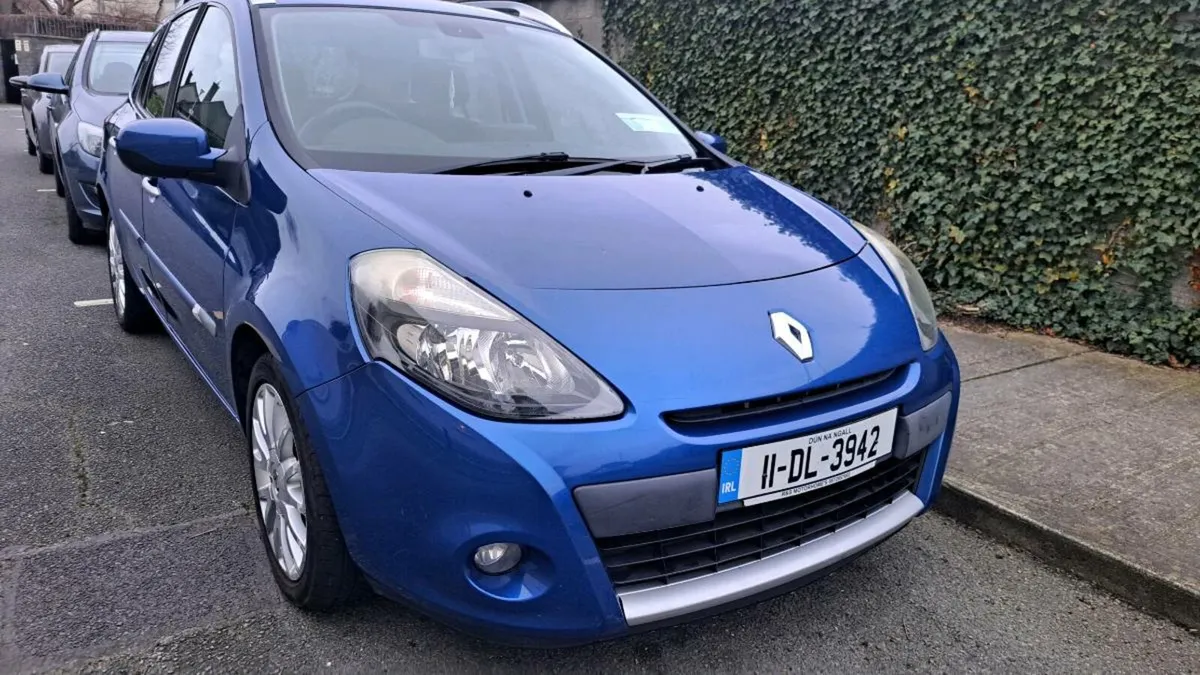 Clio Estate 2011 1.5 diesel New nct tax low milage - Image 1