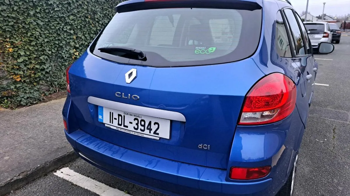 Clio Estate 2011 1.5 diesel New nct tax low milage - Image 3