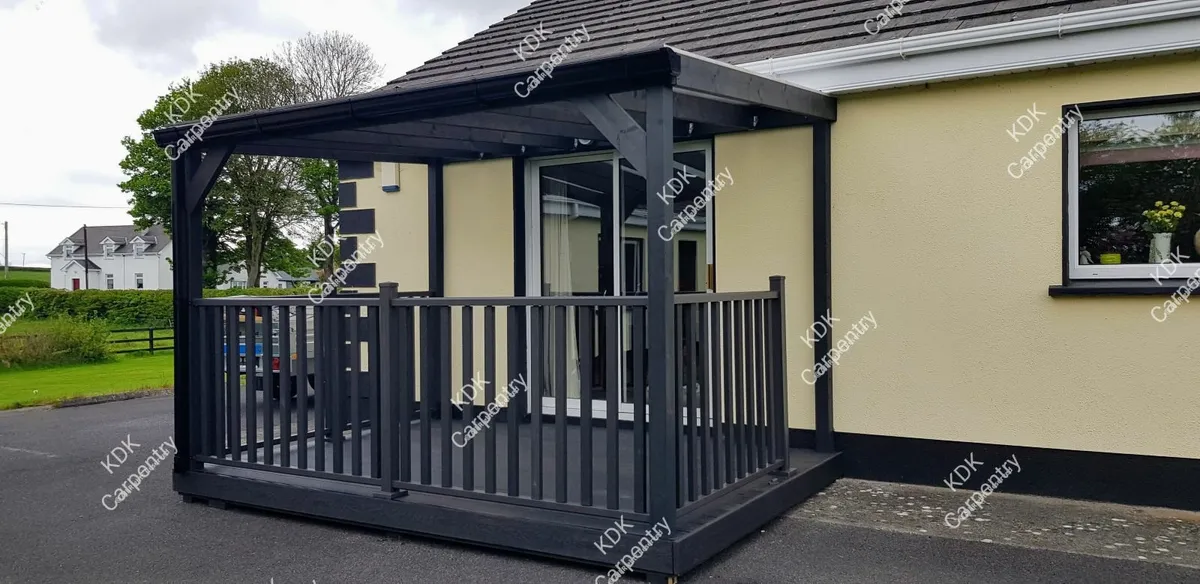 Pergola. Decking, Carpentry Service - Image 4