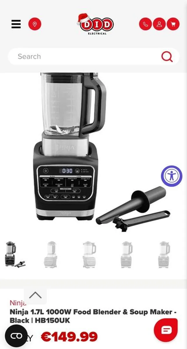 Ninja Foodi Blender - Soup Maker - Image 2