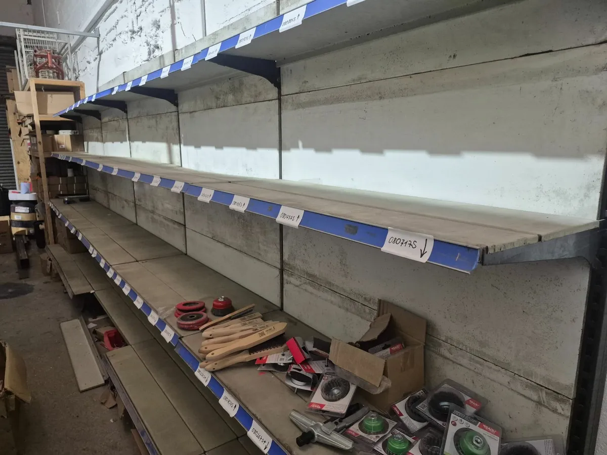 Shop Shelving - Image 1