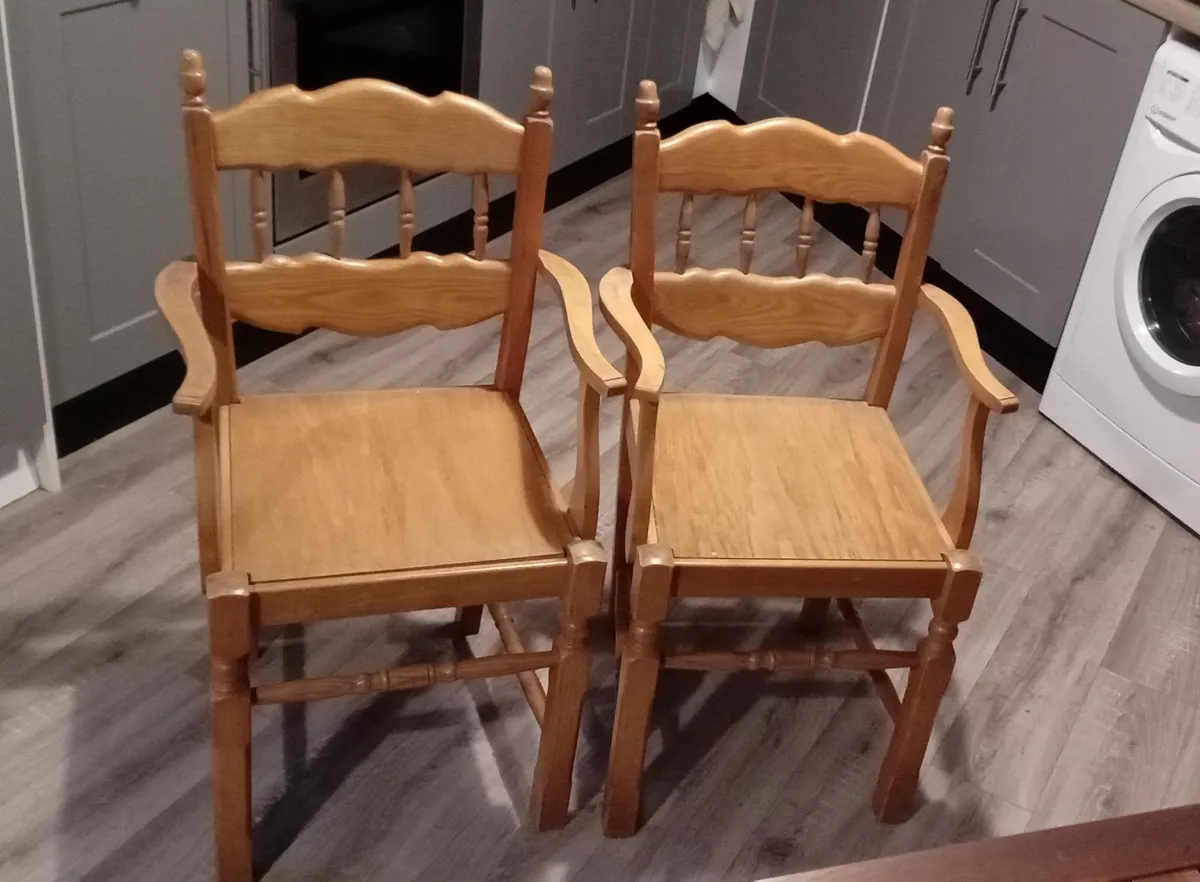Kitchen chairs  x2 - Image 2