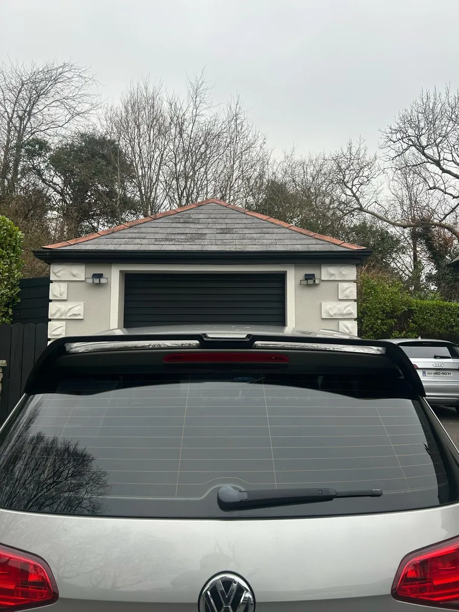 Volkswagen Golf m7 roof spoiler - Image 2
