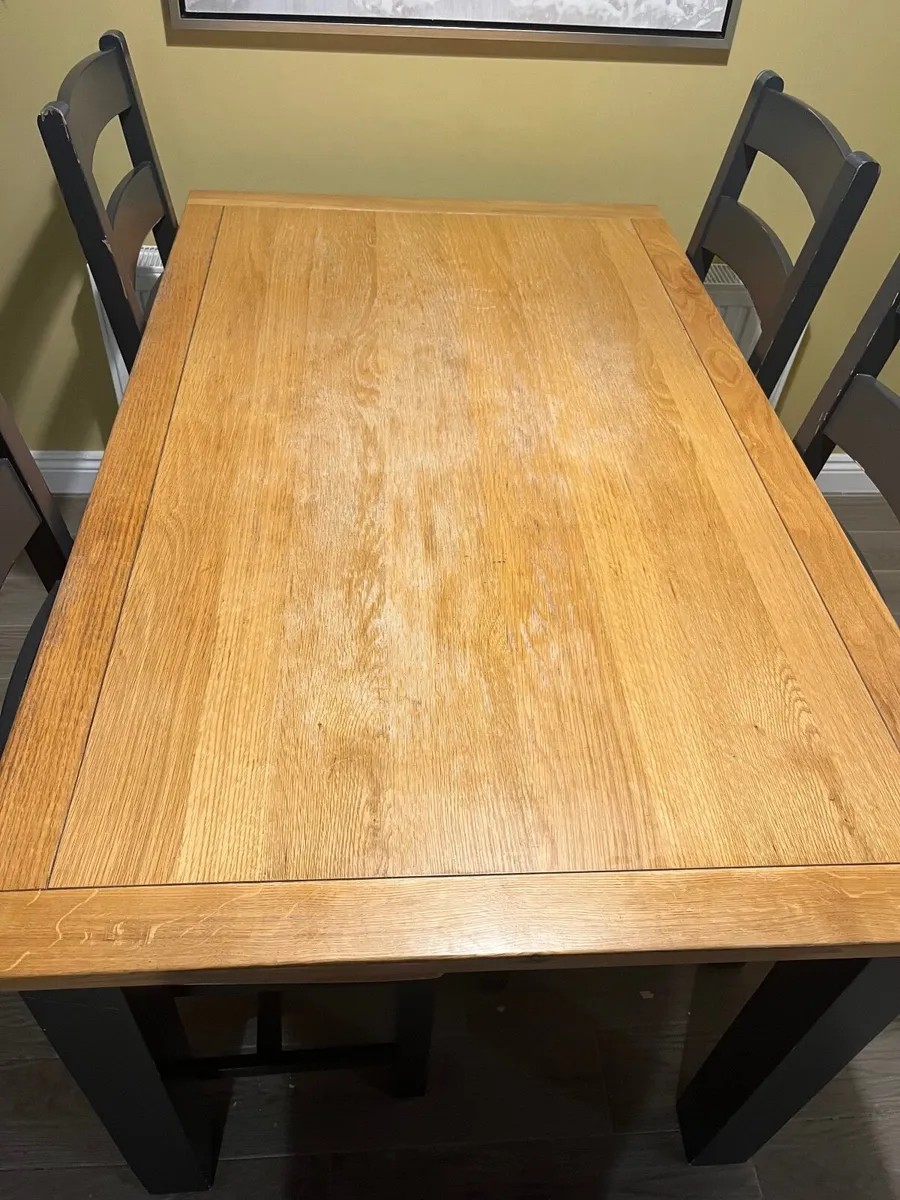 Dining Table and 4 Chairs - Image 3