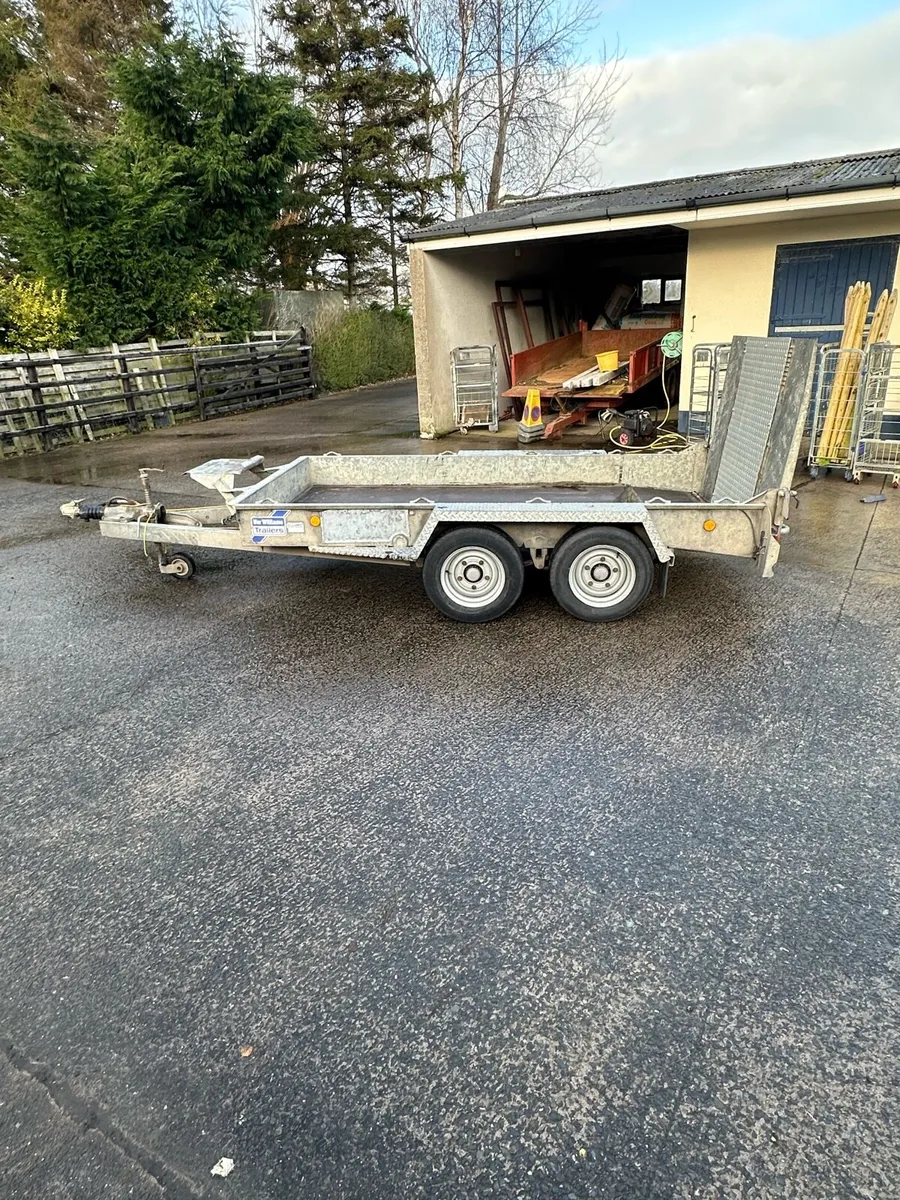 Ifor Williams 10x5,4 Beaver Tail Plant Trailer - Image 4