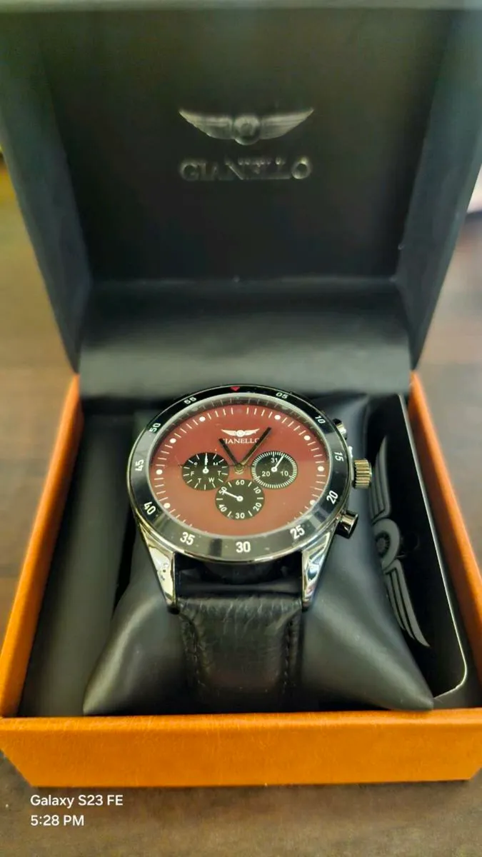 Gianello Urban Racer 41 VL Strap Watch - Image 1