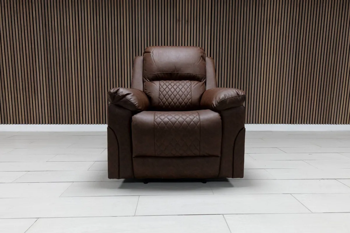Brand New leather sofas for sale - Image 3
