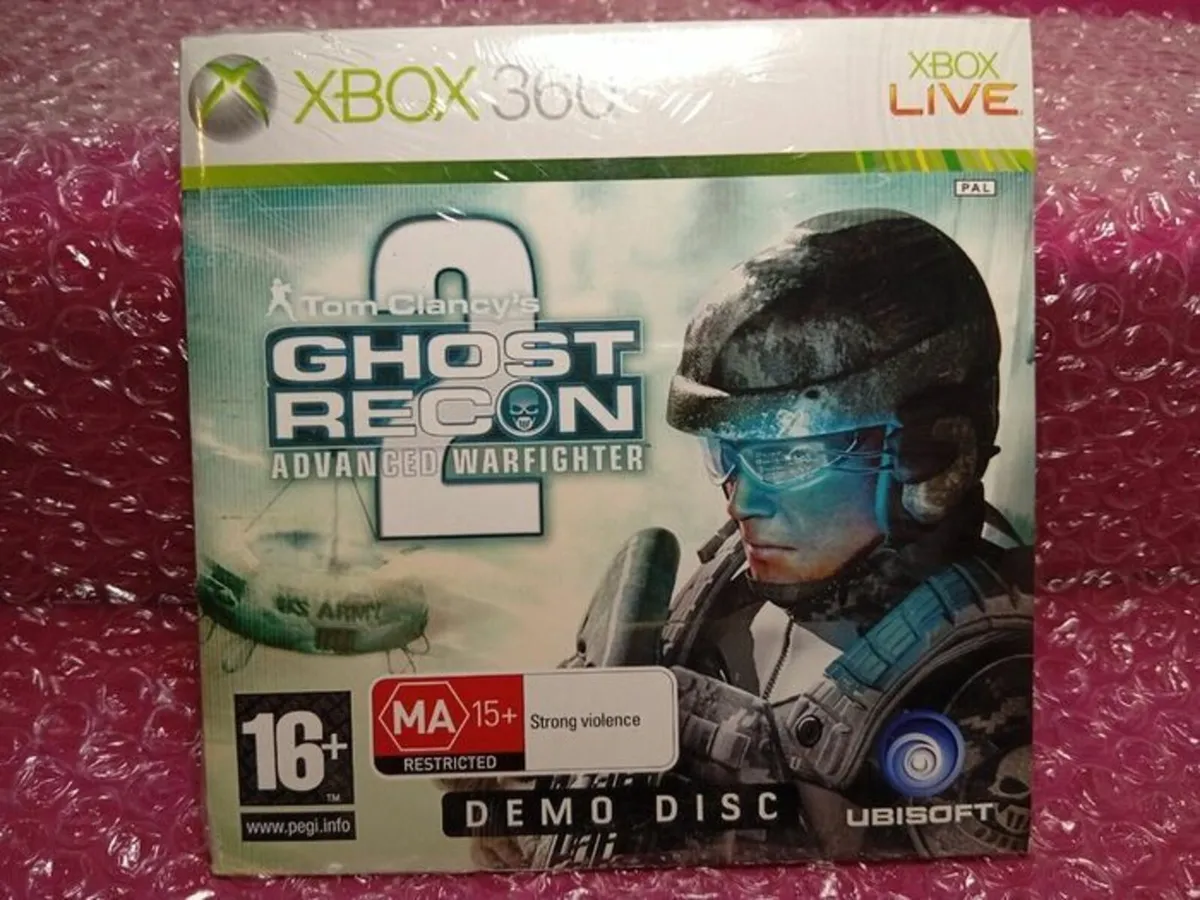 Tom Clancys Ghost Recon 2 Demo Disc X box 360