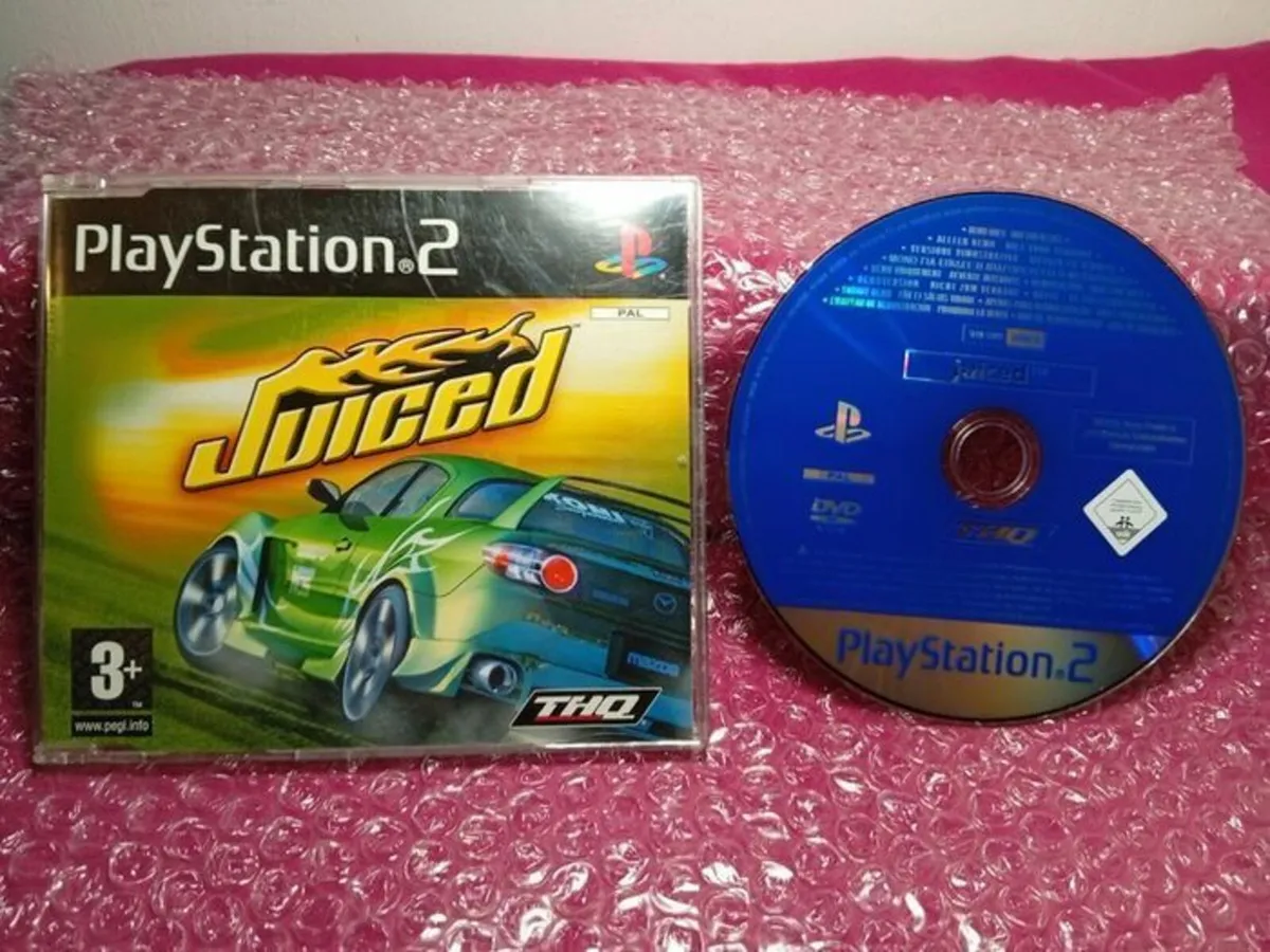 Juiced Retail Demo Disc Play  Station 2 Rare
