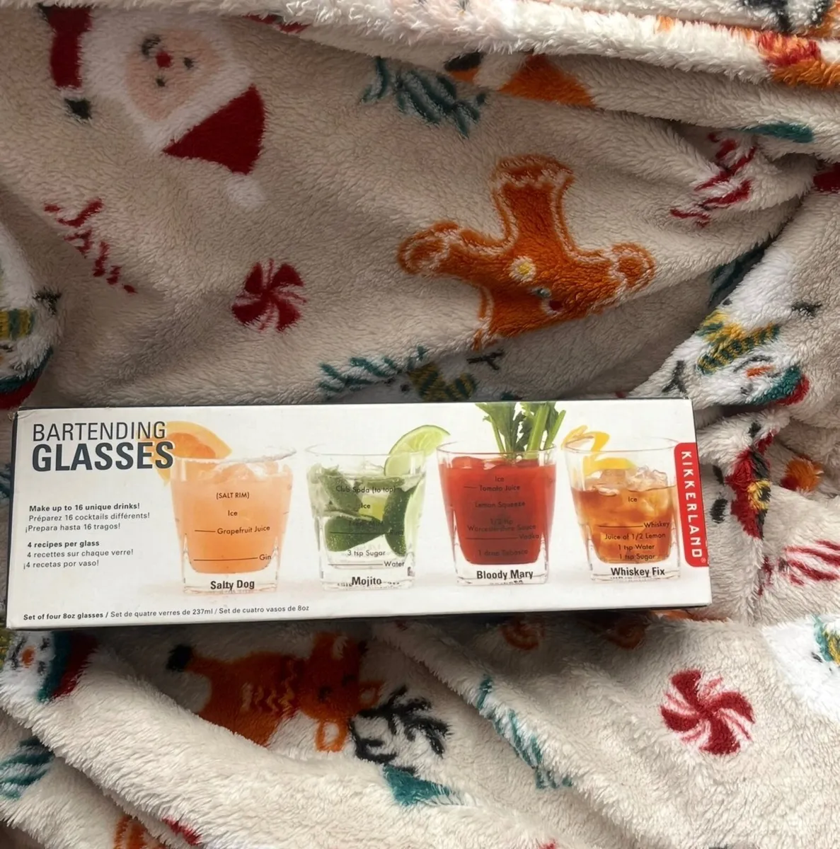 Kikkerland Bartending glasses - Image 1