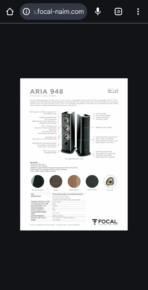 Focal Aria 948 - Image 2