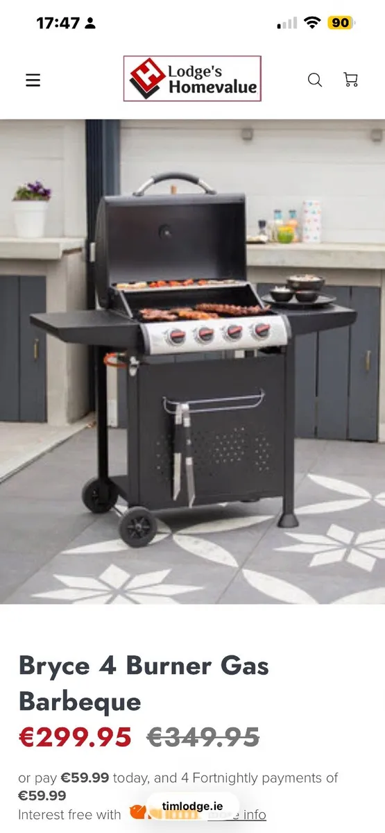 Bryce 4 Burner Gas Barbeque (Brand new) - Image 4
