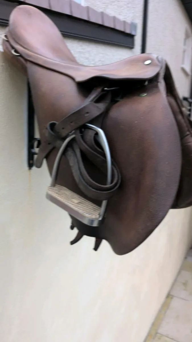 Berney saddle with full bridle - Image 1
