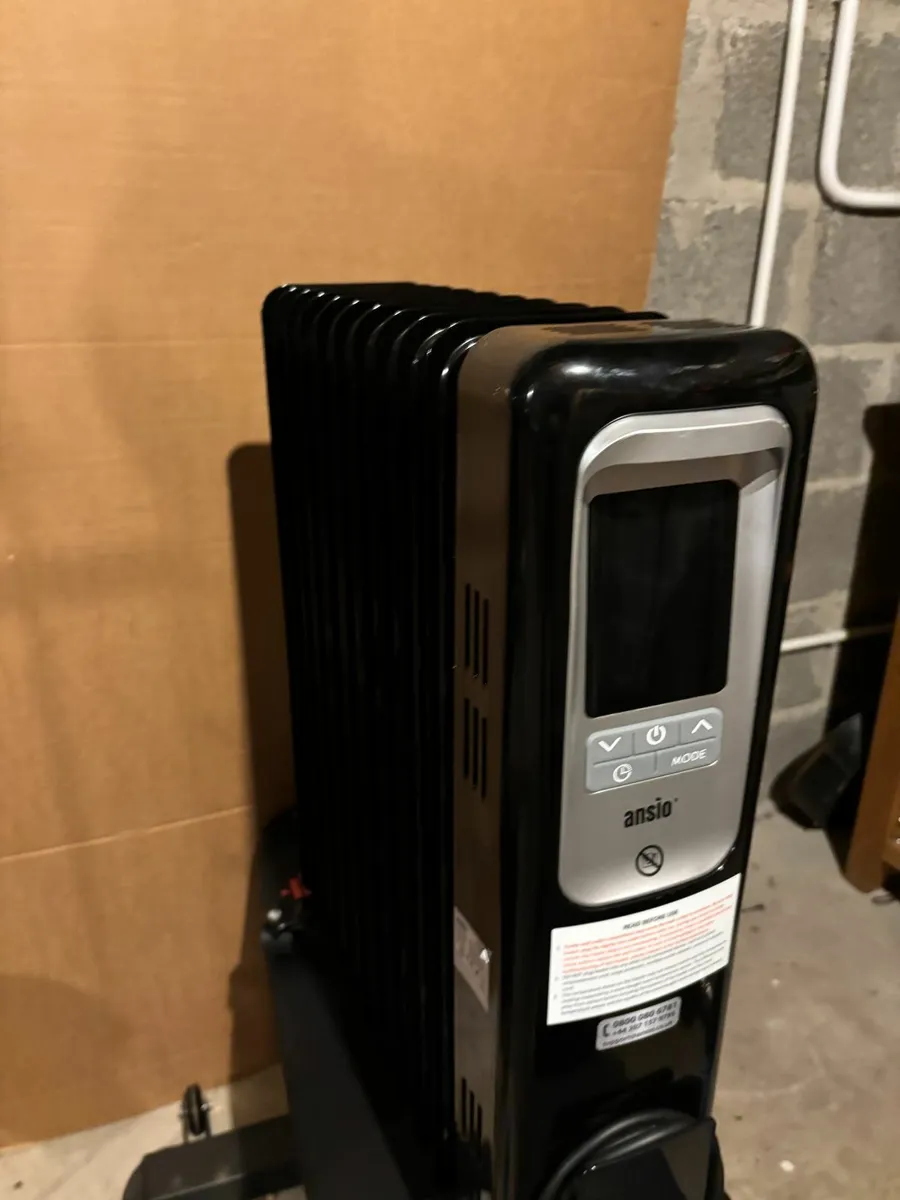 Ansio Oil Filled Electric Radiator Heater - Image 1
