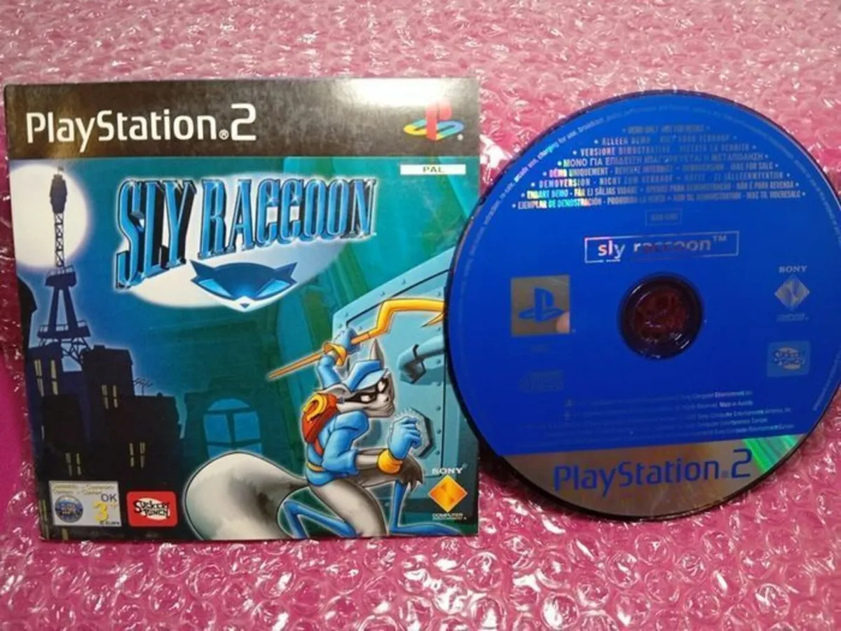 Sly Raccoon Sony P  s 2 Demo Disc  rare