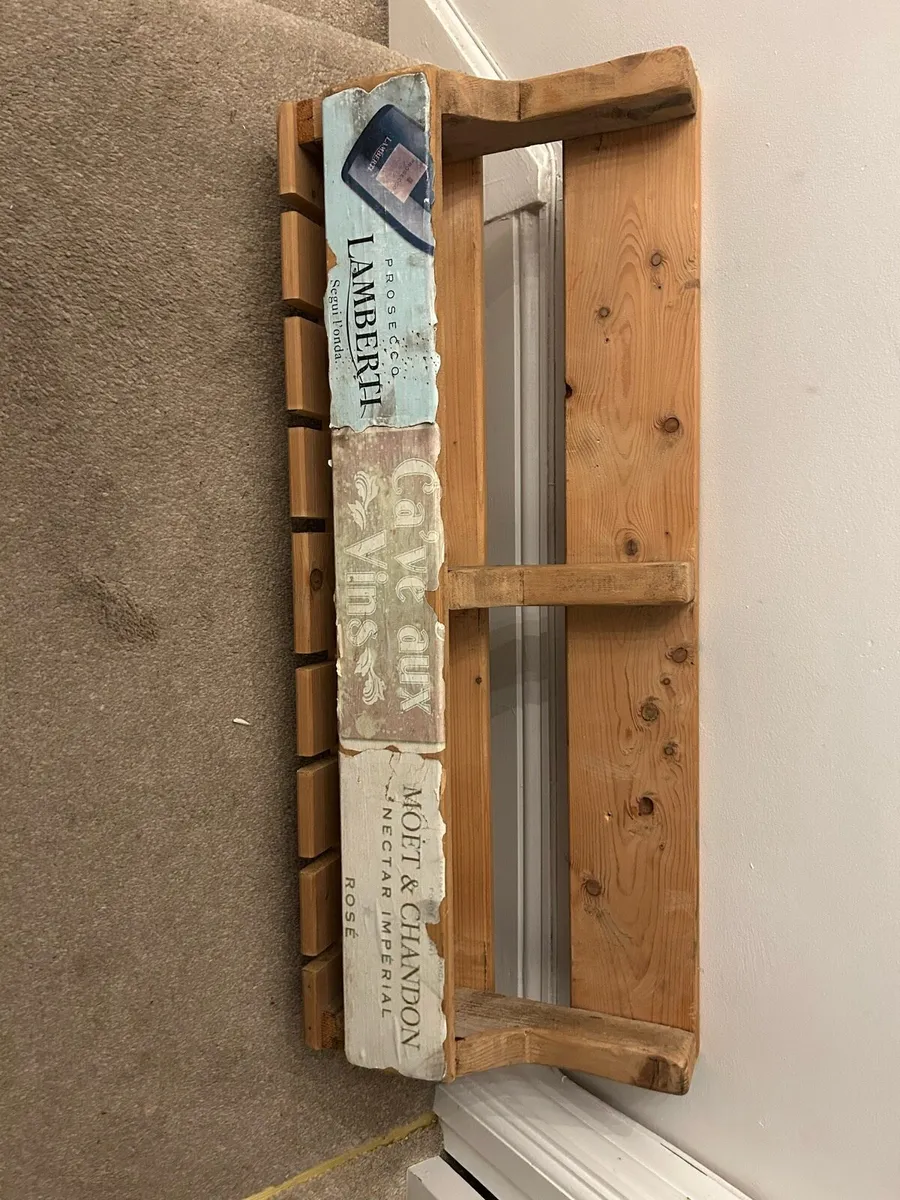 Handmade wine rack - Image 2