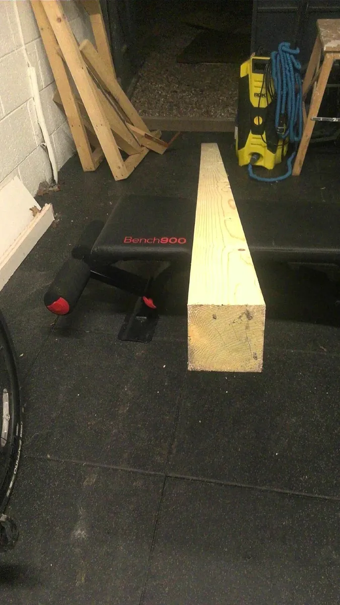 2.4 mtr 90 X90 mm Treated timber posts - Image 2