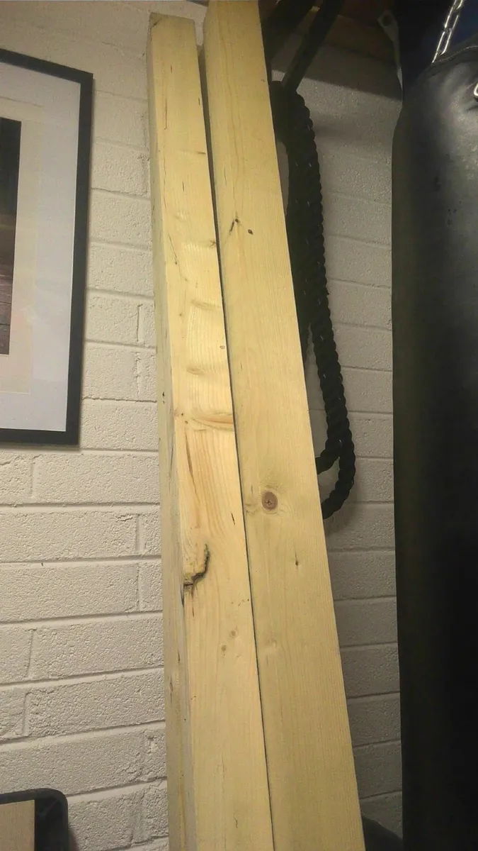 2.4 mtr 90 X90 mm Treated timber posts - Image 3