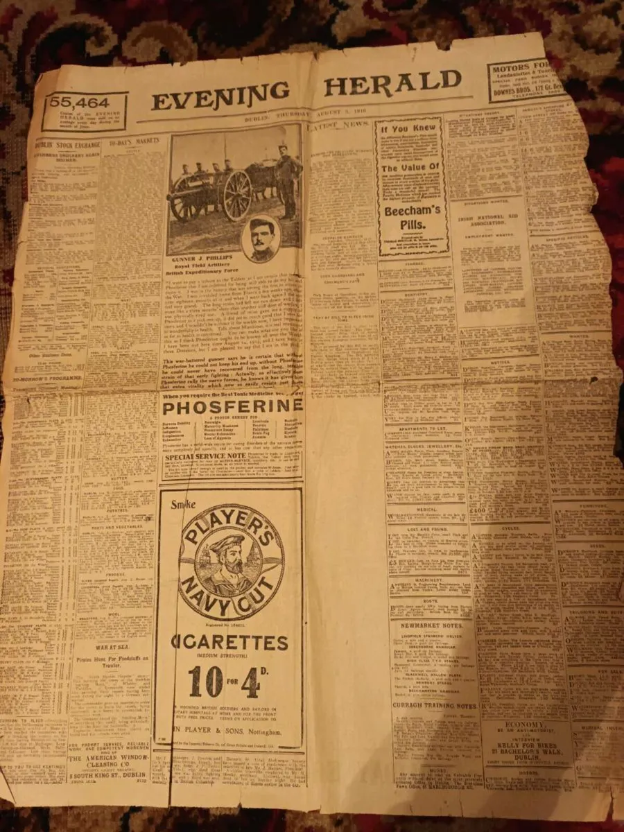 Evening Herald pages - Image 1