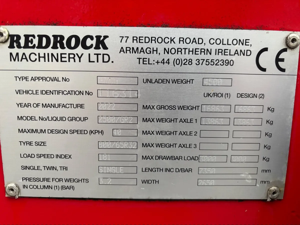 2500 Gallon Tanker - Image 4