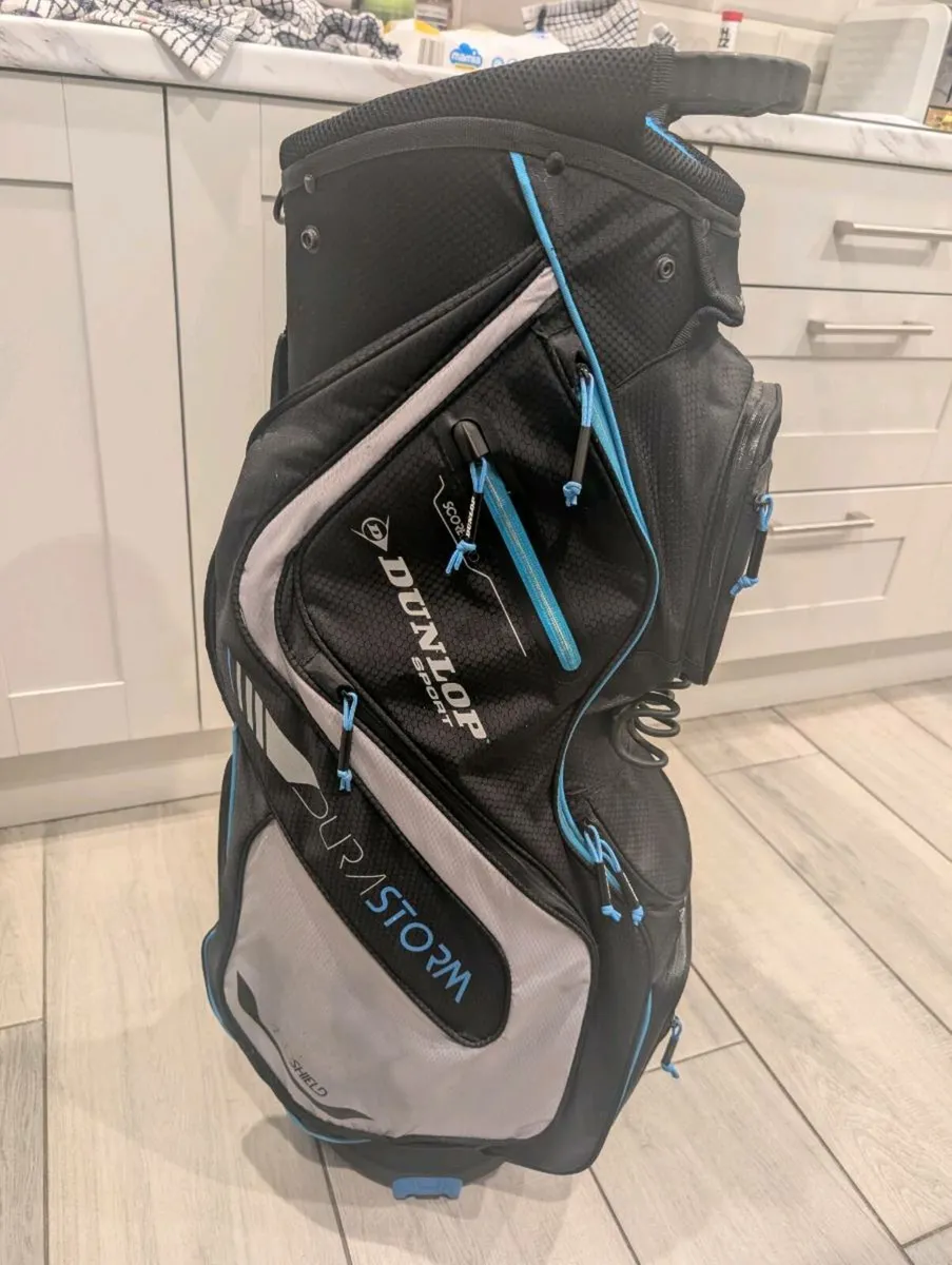Golf bag, dunlop durastorm cart bag - Image 1