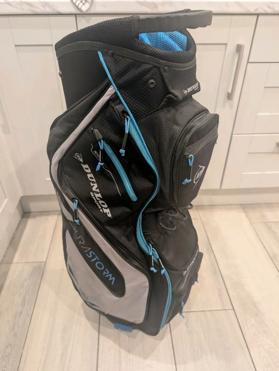 Golf bag, dunlop durastorm cart bag - Image 2
