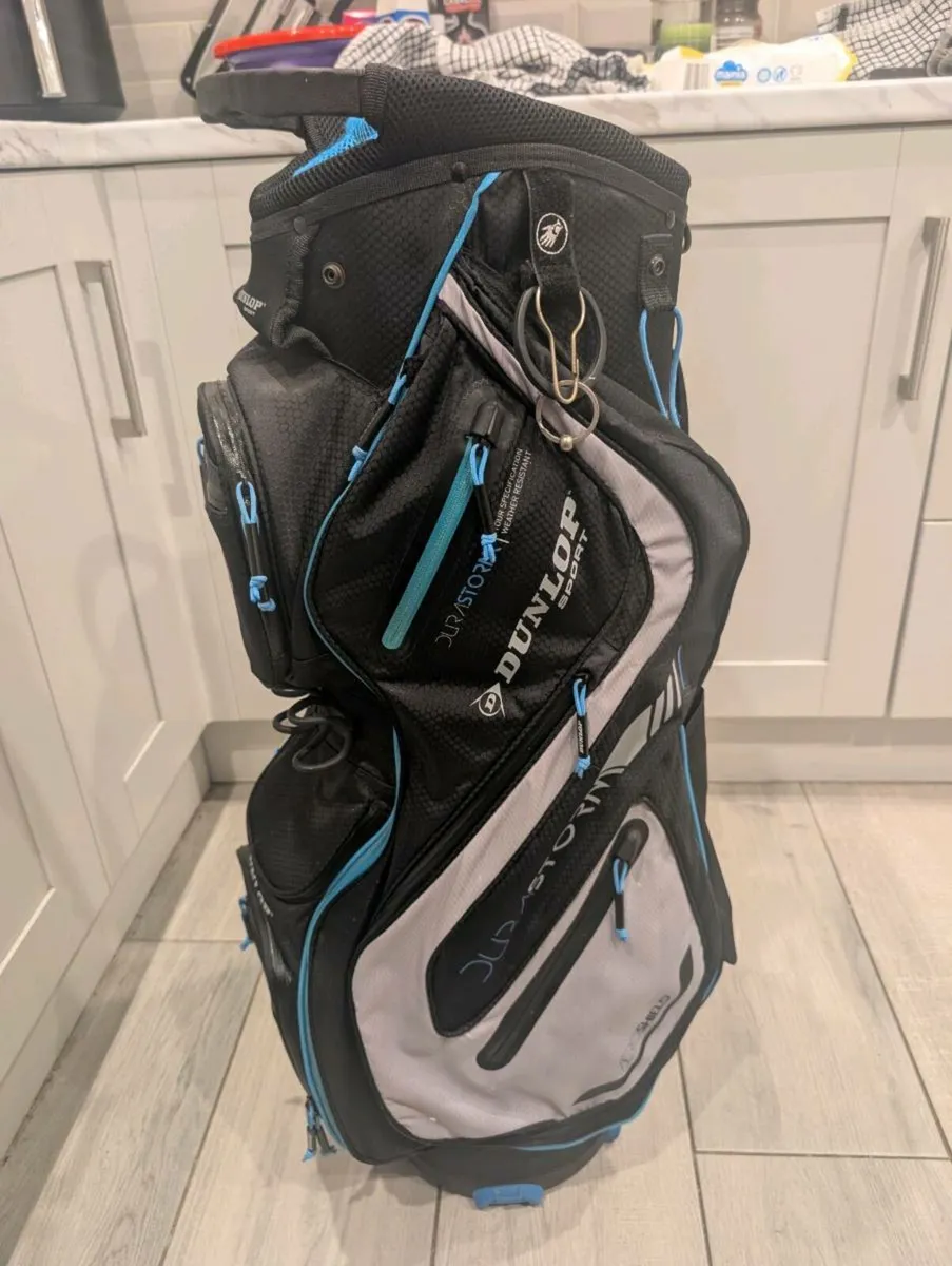 Golf bag, dunlop durastorm cart bag - Image 4