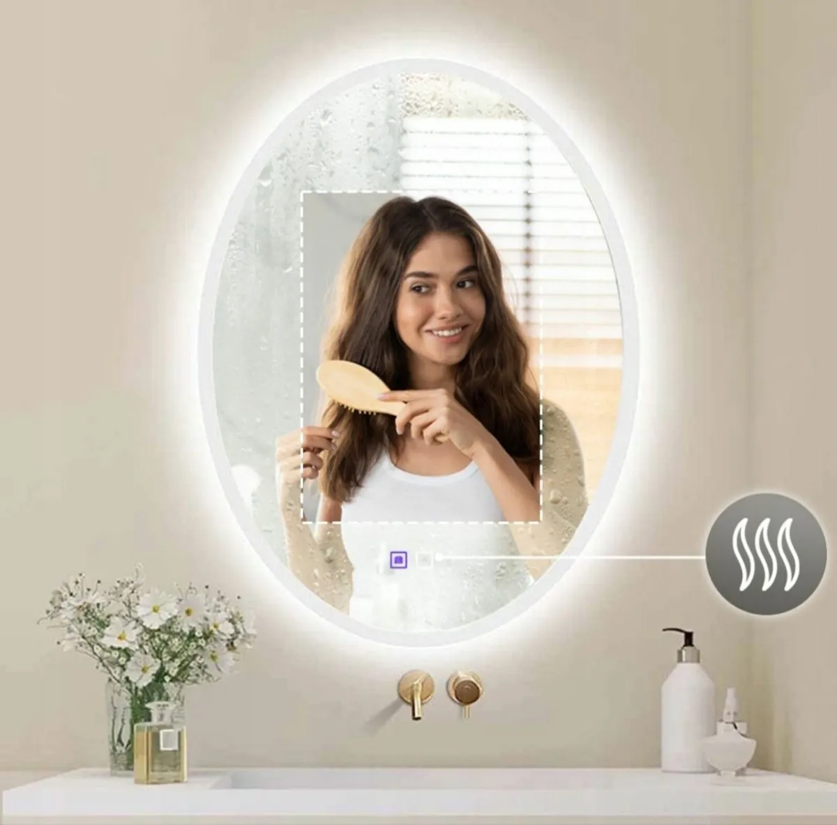 LED Bathroom Mirror - Image 4