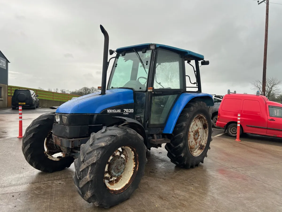 New Holland 7635 For Parts or Repairs - Image 3