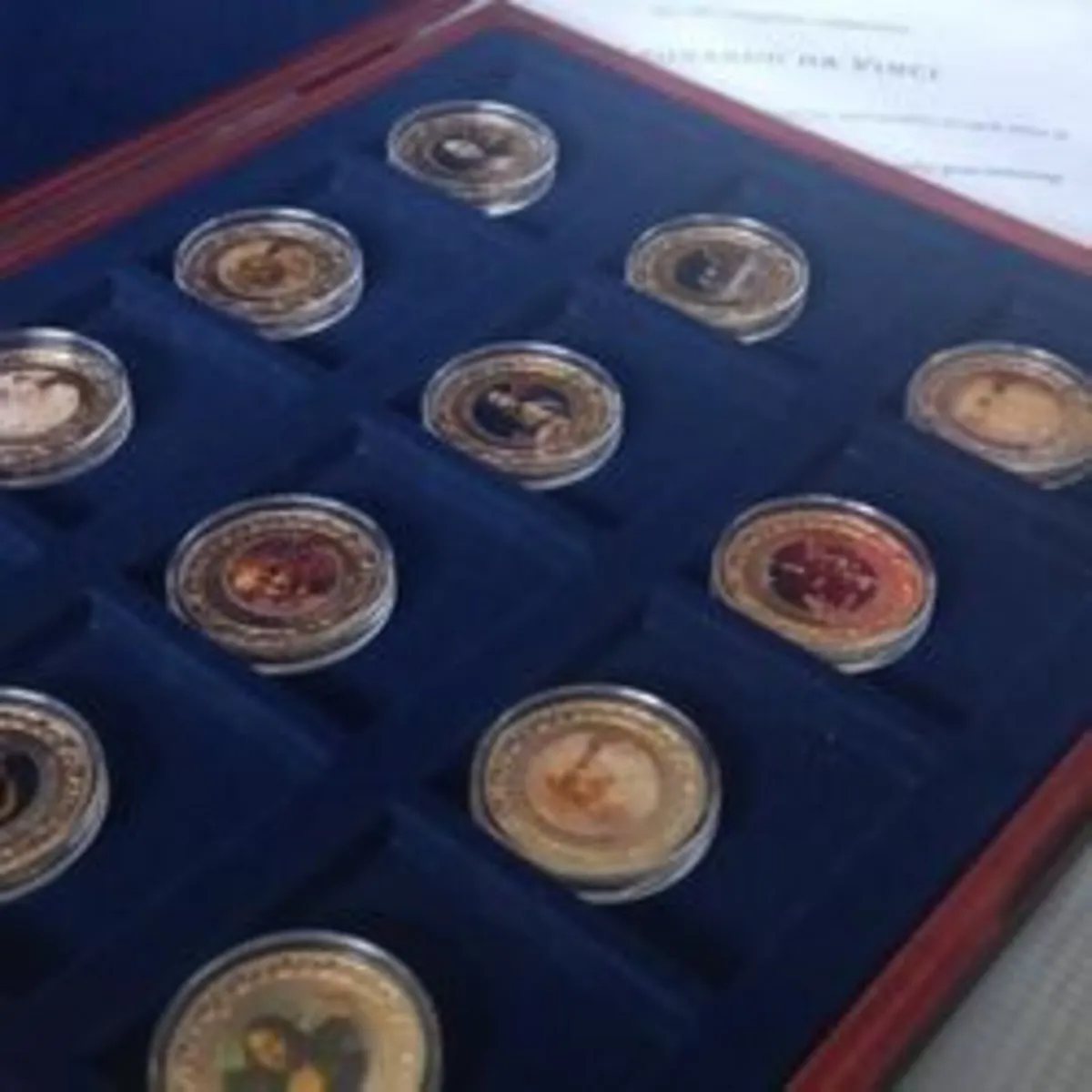 Leonardo Da Vinci 24k Gold coin Collection - Image 4