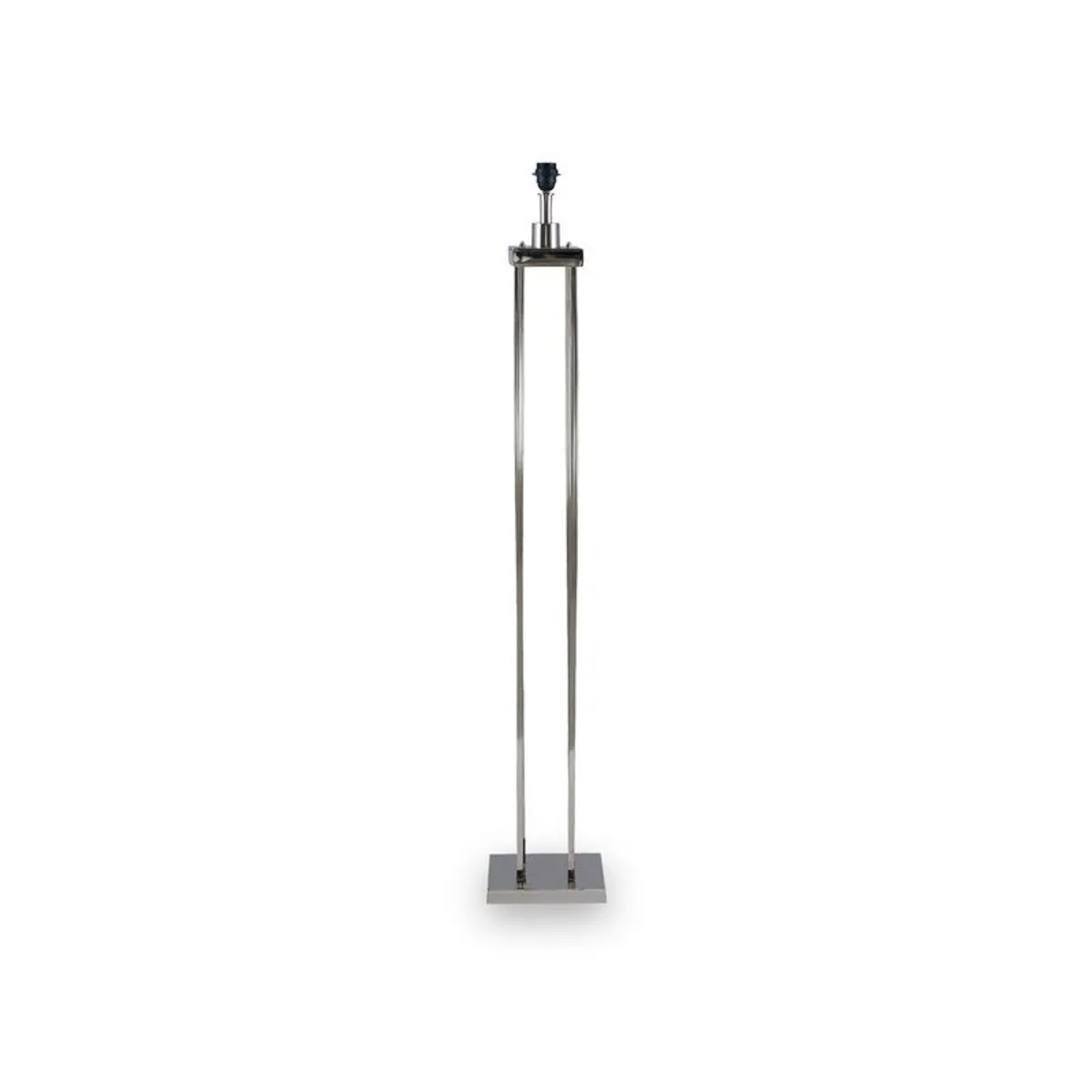 X2 Harvey Norman four post floor lamps - silver - Image 3