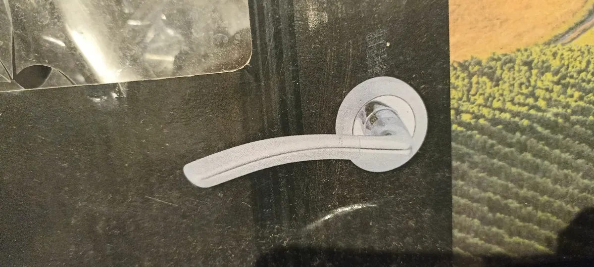 Chrome Door Handles and Sash Lock - Image 2