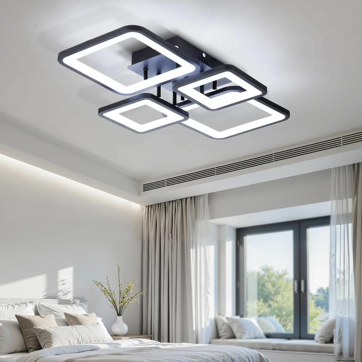 Modern Ceiling Light LED 66W Living Room Lights - Image 1