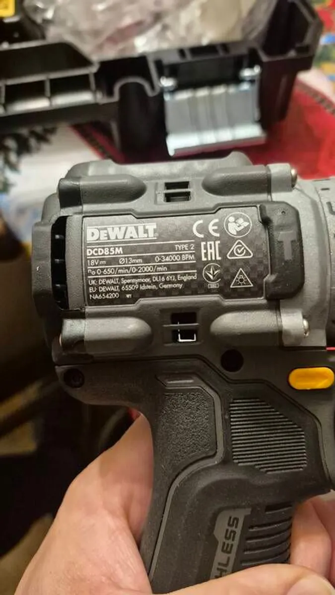 Dewalt Mclaren F1 edition drill bare unit - Image 2