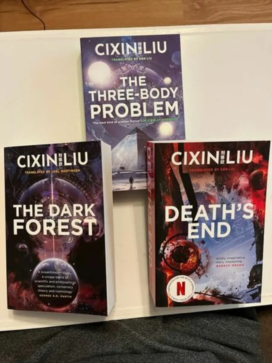 Cixin Liu - Three Paperbacks. 3 Body Problem. Etc - Image 1