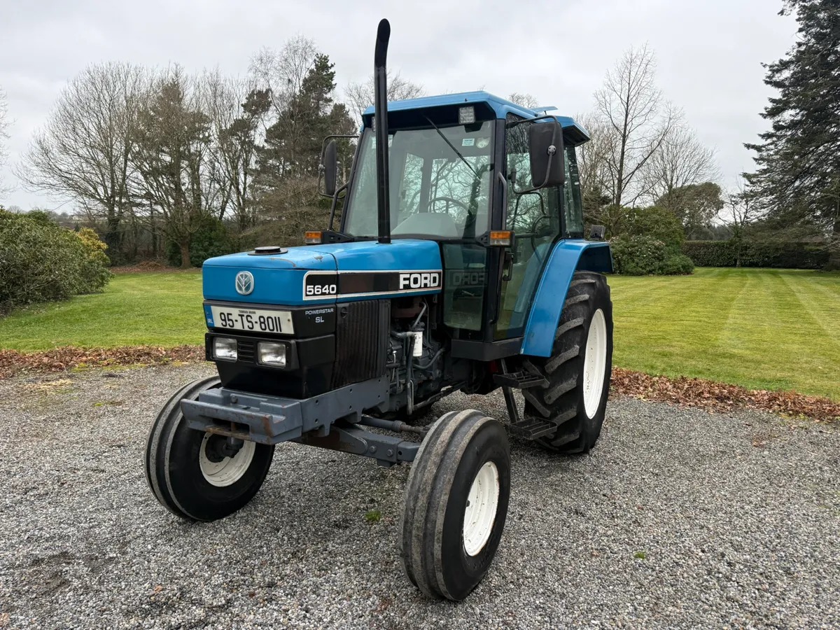 1995 New Holland 5640 SL 5000 hours €18950 No Vat - Image 3