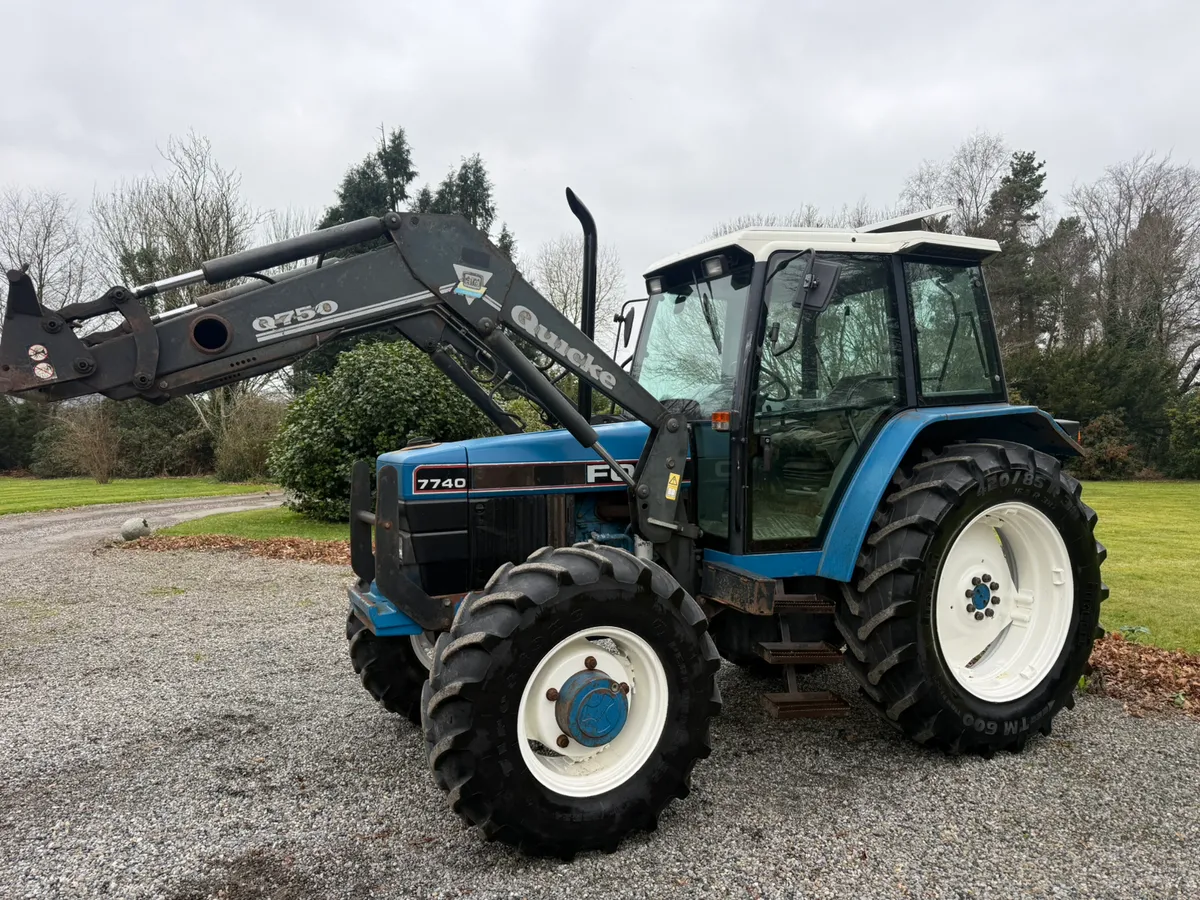 1992 Ford 7740 SL 12x12 C/w Loader €22950 No Vat - Image 1